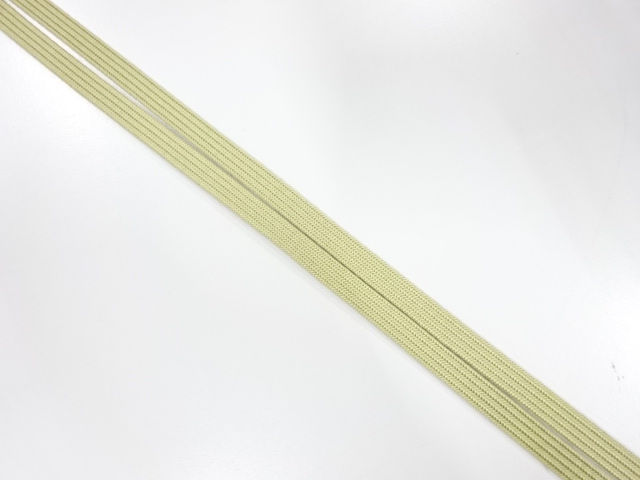 アンティーク　正絹　帯留用手組み三分紐